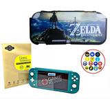 Kit Nintendo Switch Lite Case Protector + Mica Zelda 01