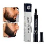 Barba Masculina Enchimento Caneta Barba Reparação, Lápis-pre Cor Preto