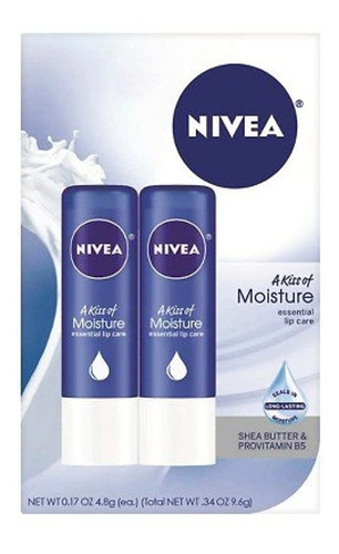 Nivea Original La Humedad Bálsamo De Labios Dual Pack