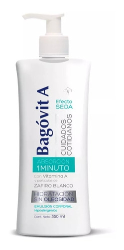 Bagovit A Emulsion Absorcion Inmediata Efecto Seda 350grs