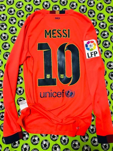 Jersey Camiseta Nike Fc Barcelona 2014 2015 Lionel Messi S