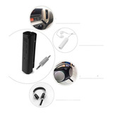 Receptor Bluetooth Audio Y Llamadas Aux 3.5 Recargable