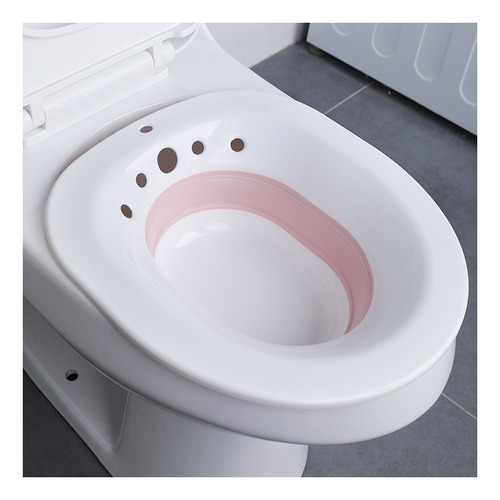 Lazhu Bathroom Hemorrhoids Seat Bath Relief Basin .