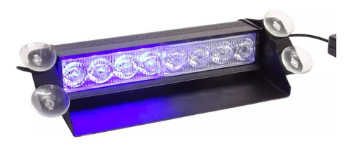 Baliza Led Estroboscópica Azul-verde Emergencia 12v