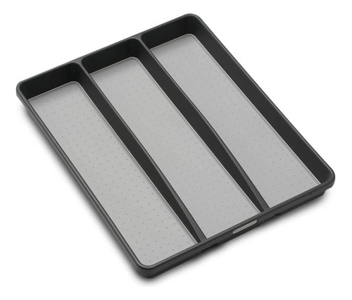 Madesmart 1-3/4 By 16 By 12-3/4-inch Utensil Tray, Granite