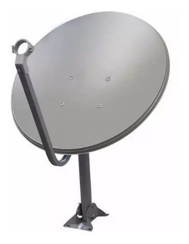 2 Antena Ku 60 Cm+2 Lnb Duplo+2 Kit Cabo