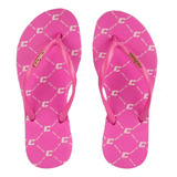 Chinelo Feminino Colcci Estampado Pink