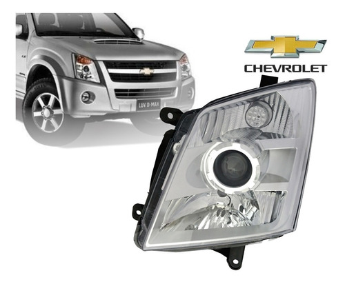 Dmax Faro Izquierdo Para Chevrolet Luv D-max (2010-2014) Foto 2