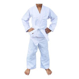 Kimono Branco Karate Judô Jiu-jitsu Taekwondo 100%algodao