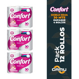 Confort Doble Hoja - 30 Metros - 12 Rollos