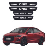 Sticker Protección De Estribos Puertas Chevrolet Onix