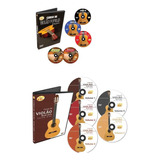 Coleção Curso Completo De Violão Em 10 Dvds - Edon-original