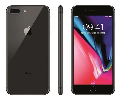  iPhone 8 Plus 64 Gb Cinza-espacial Semi Novo Vitrine