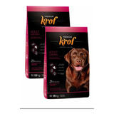 Alimento Premiun Krof Adulto Large 2 X 15 Kg