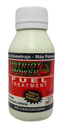 Aditivo Patriot Power Treatment Nafta/gasoil Lubric Lubrione