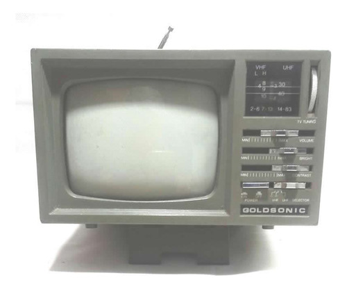 Televisor Goldsonic Deluxe 5 Portable Tv/radio ( No Envio )