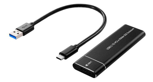 Adaptador M2 Ssd Usb C 3.1 Cofre Case Carry Disk Pci-e Nvme