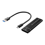 Adaptador M2 Ssd Usb C 3.1 Cofre Case Carry Disk Pci-e Nvme