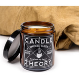 Candle Theory - Vela Perfumada De Gamuza Ahumada Para Hombre