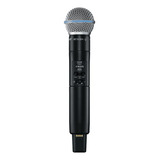 Shure Slxd2 B58 Transmisor Inalámbrico Digital De Mano