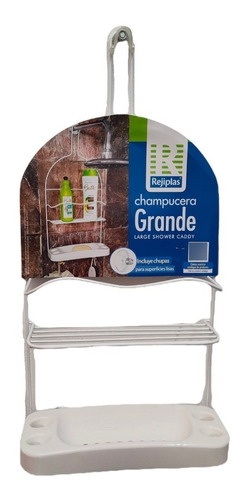 Champucera Grande Jabonera Organizador Ducha Baño Colgante