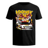 Playera Looney Tunes Nascar Vintage Car Camiseta Retro 002