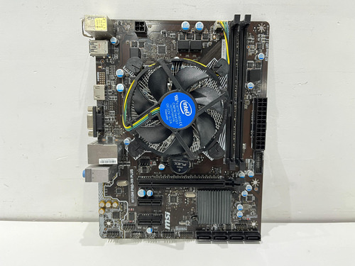 Placa Mãe Msi H110m Pro-vh Plus + Core I7 7700 Garantia Nf