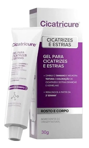 Cicatricure Gel Para Cicatrizes E Estrias 60gr