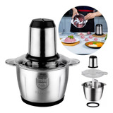 Multiprocessador Moedor De Alimentos Elétrico 850w Inox 2l