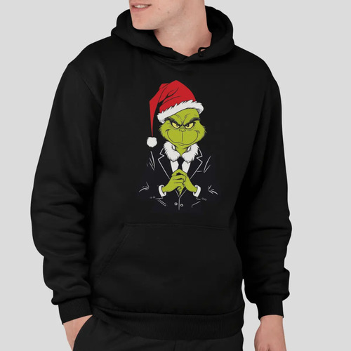 Sudadera Navidad Grinch Con Traje