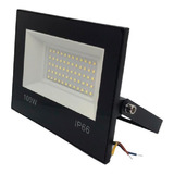 Refletor Led 100w Smd Prova D´água Ip66 Holofote 6500k