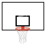 Tabela De Basquete 120x80 Aro Duplo Oficial Rede Chuá Klopf