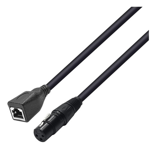 Cable Adaptador Xlr De 3 Pines Rj45 Xlr Hembra A Conector De