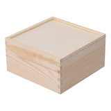 Caja De Madera Para Dulces De Boda, Organizador 15x15x8cm