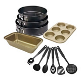 Set Respostero Fary Home  Antiadherente 5 Pz Con Utensillos