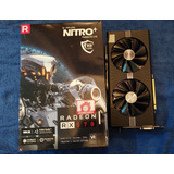 Rx 570 8gb Gddr5 Nitro Oc  Dual Fan- Lacrada- Usada Em Jogos