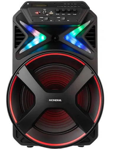 Caixa De Som Amplificada Mondial Cm-400 400w Bluetooth Usb