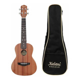 Ukulele Concerto Kalani Tribes Kal220cs Natural 15415 + Capa