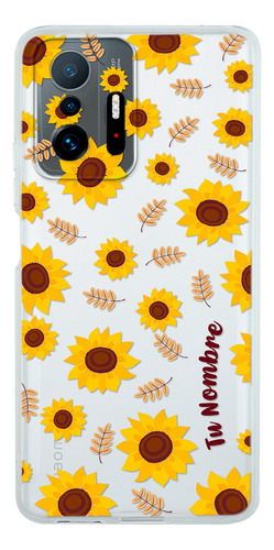 Funda Para Xiaomi Girasoles Para Mujer Con Tu Nombre