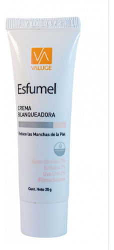 Crema Blanqueadora Esfumel Valuge