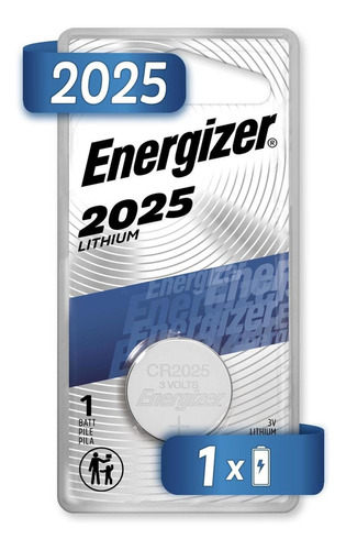 Pila Boton Energizer 2025 Litio Blister 1 Unidad