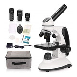Microscopio Para Adultos Y Niños, Aumento 40x-2000x