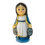 Virgen Milagrosa Carita De Bebé En Porcelana 10cm