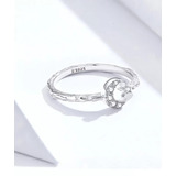 Anillo Luna Estrella Ajustable Plata Certificada + Regalo