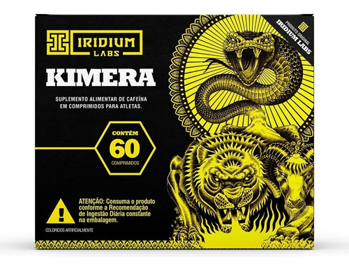 Kimera Thermo - 60 Comps - Termogênico Sabor  Sem Sabor