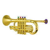 Trompeta De Viento, Trompeta Musical Metálica, Instrumentos