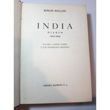 Antiguo Libro India Diario Rolland Hachette 1953  Ro 1426