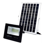 Reflector Lampara Led Panel Solar Exterior 50w Recargable