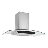 Coifa De Parede Suggar Esmeralda Touch Vidro Inox 90cm 110v 