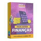 Pack Canva Finanças Contabilidade Escritório - 100% Editável